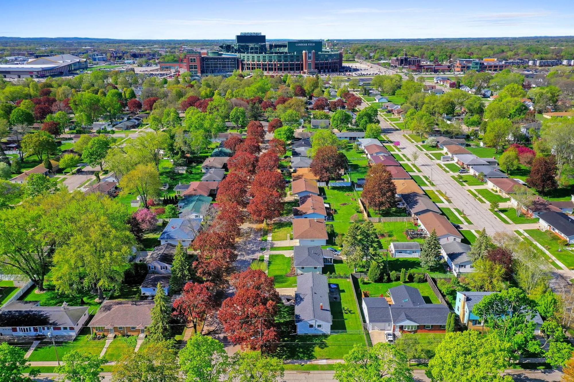 The Lemon House Apartment Green Bay Bagian luar foto